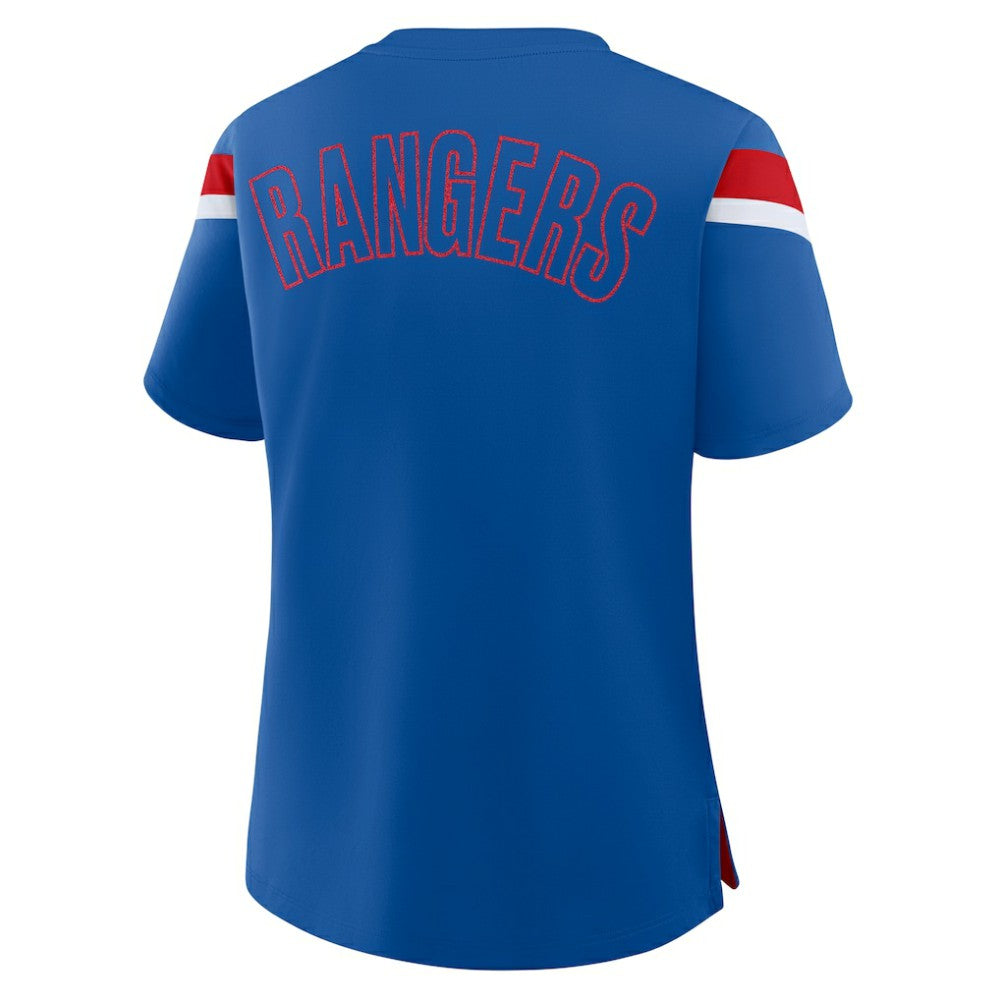New York Rangers Fanatics Women's Offside Athena T-Shirt