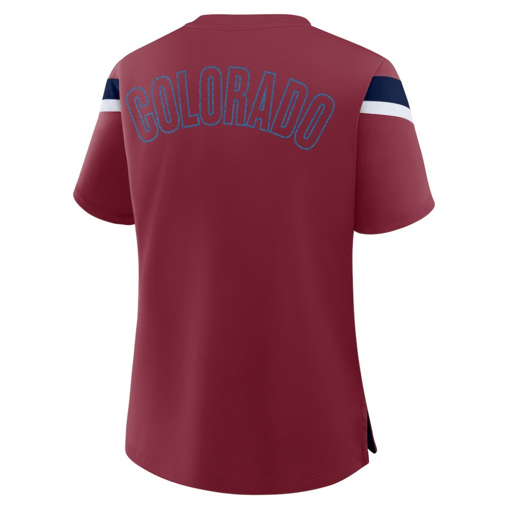 Colorado Avalanche Fanatics Women's Offside Athena T-Shirt