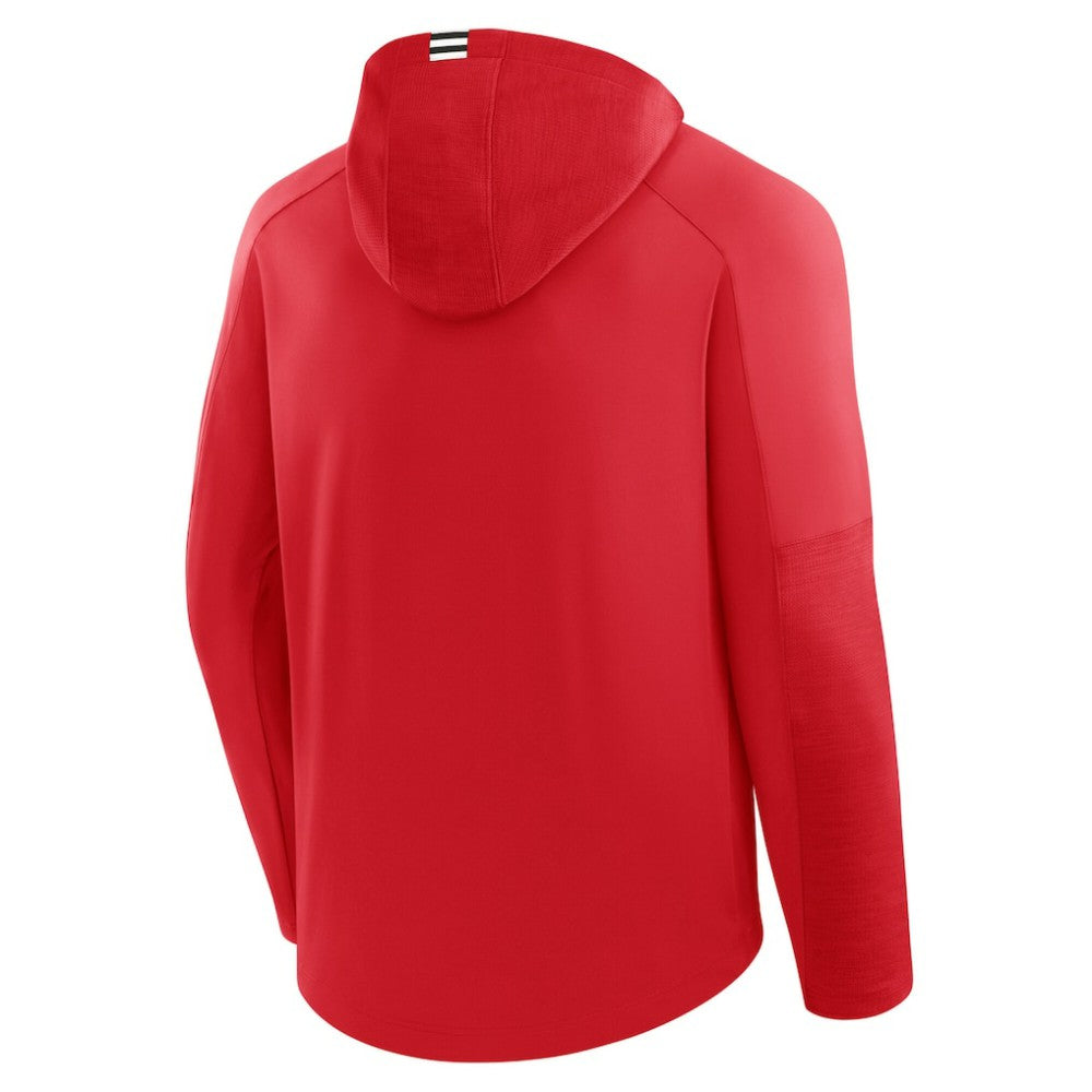 Chicago Blackhawks Fanatics Penalty Shot Long Sleeve Hoodie T-Shirt