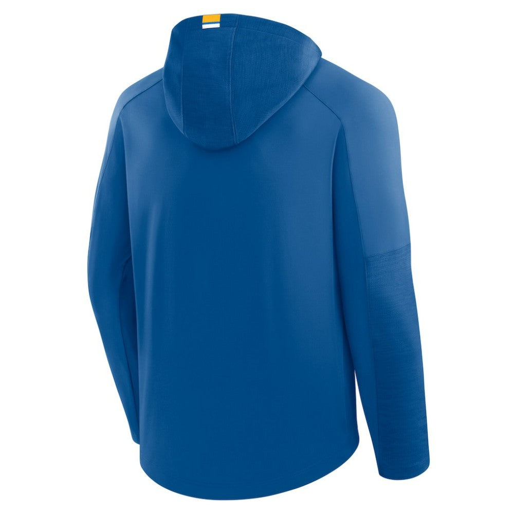 St. Louis Blues Fanatics Penalty Shot Long Sleeve Hoodie T-Shirt