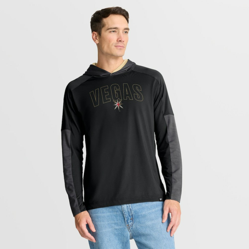 Vegas Golden Knights Fanatics Penalty Shot Long Sleeve Hoodie T-Shirt
