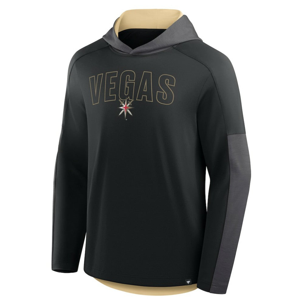Vegas Golden Knights Fanatics Penalty Shot Long Sleeve Hoodie T-Shirt