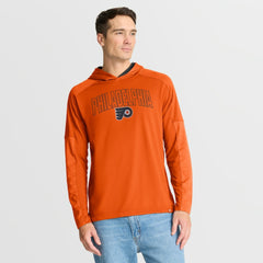 Philadelphia Flyers Fanatics Penalty Shot Long Sleeve Hoodie T-Shirt