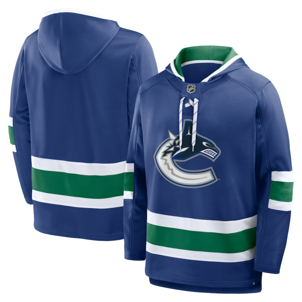 Vancouver Canucks Fanatics Prime Time Fleece Hoodie
