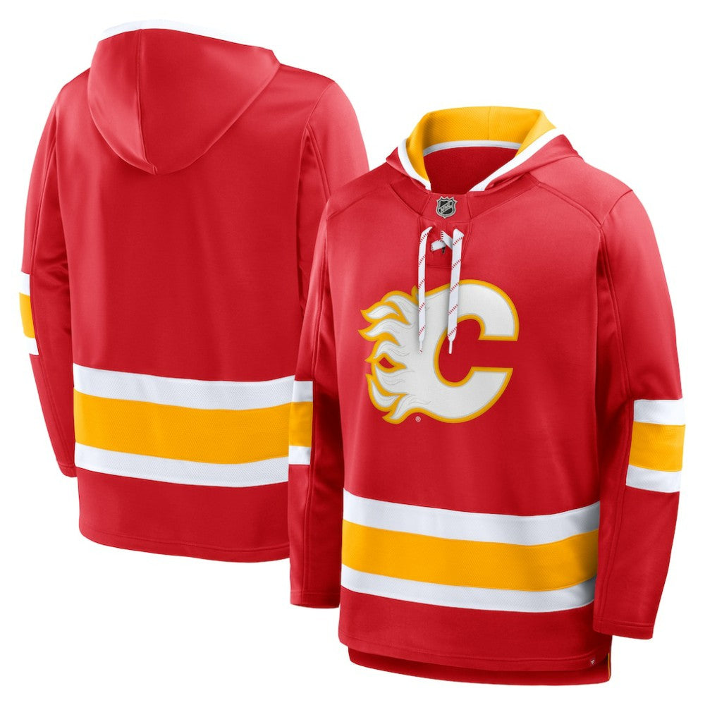 Calgary Flames Fanatics Prime Time Fleece Hoodie