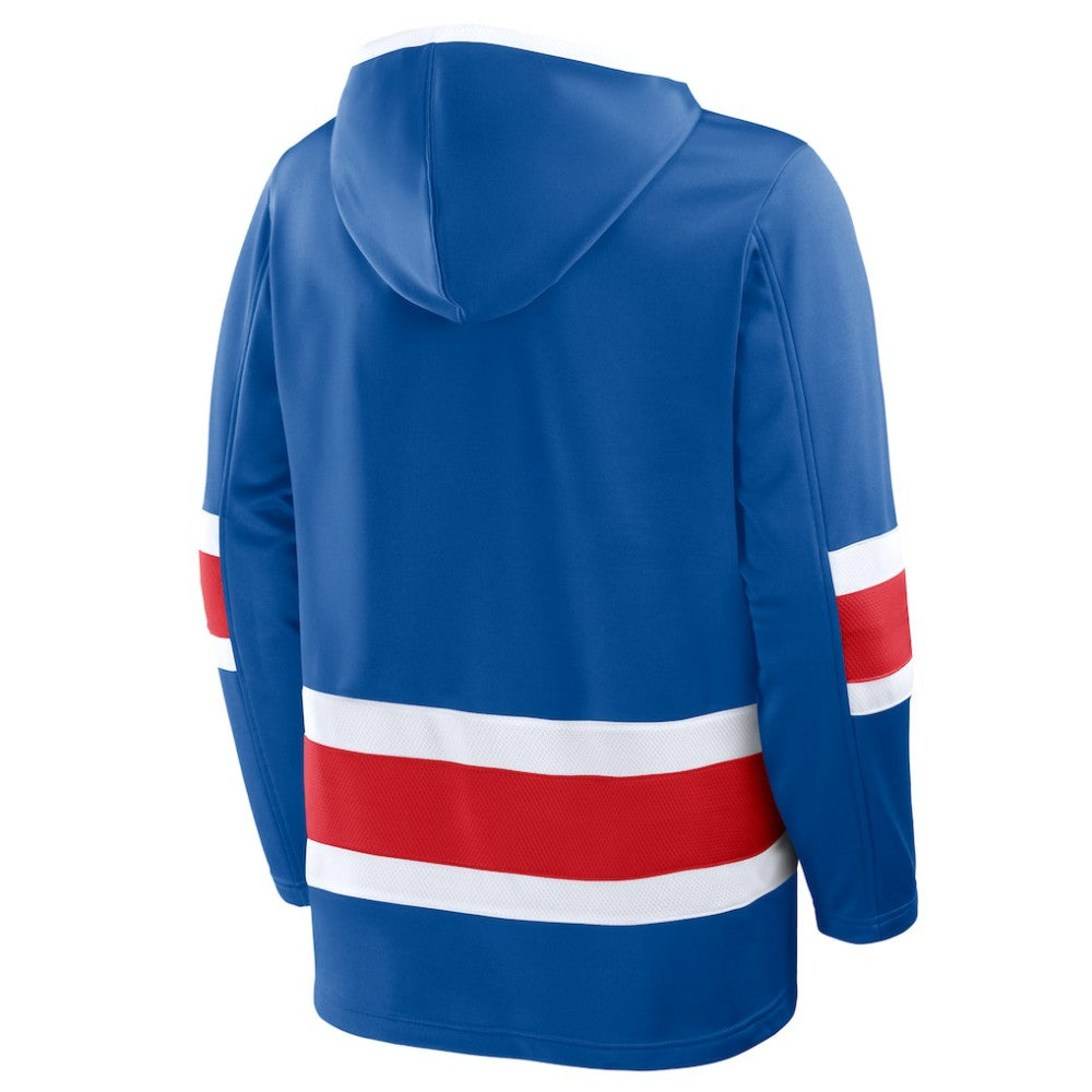 New York Rangers Fanatics Prime Time Fleece Hoodie
