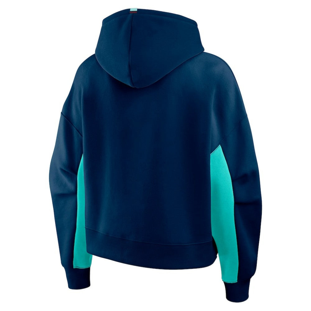Seattle Kraken Fanatics Women's Back Check Boxy Hoodie