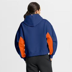 Edmonton Oilers Fanatics Women's Back Check Boxy Hoodie