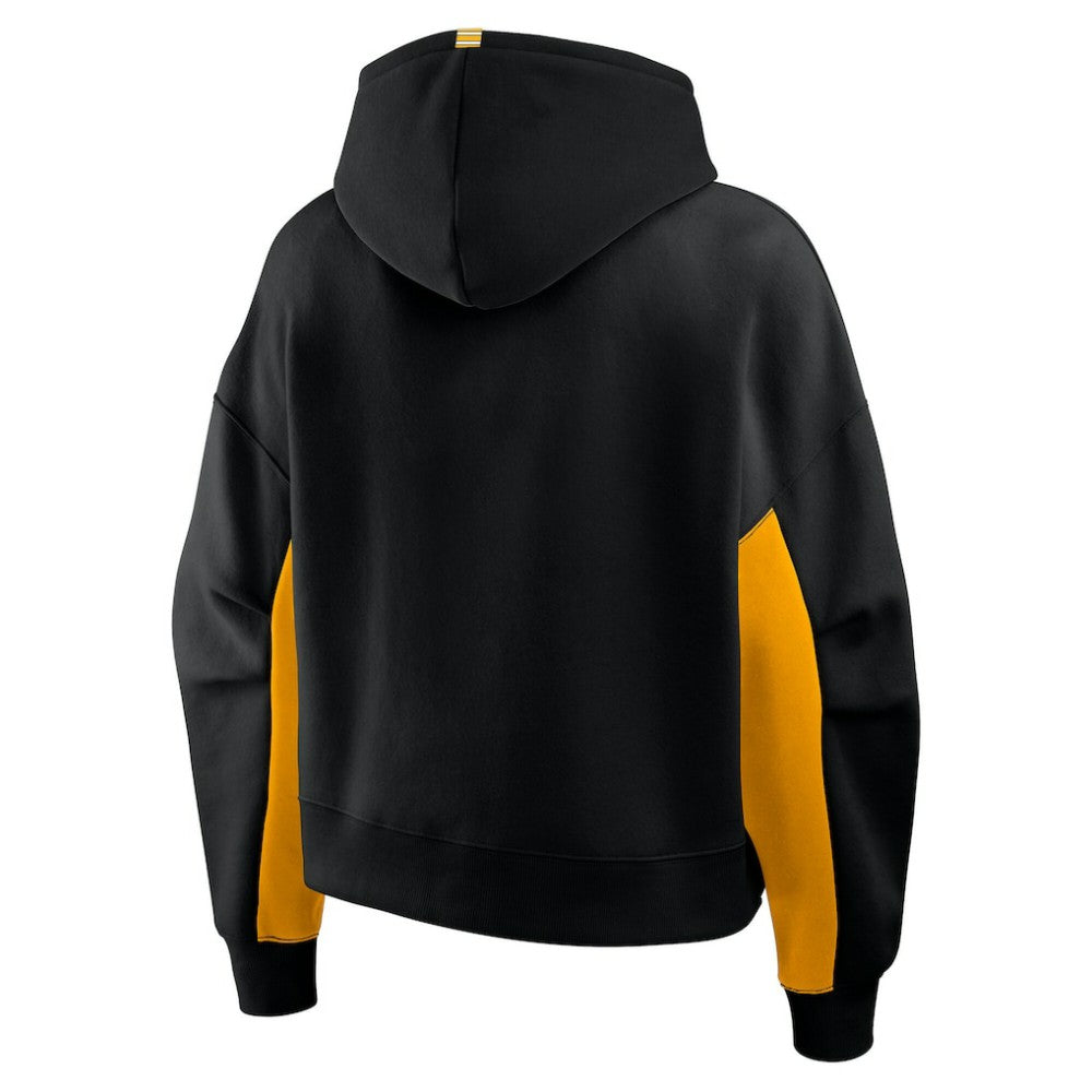 Boston Bruins Fanatics Women's Back Check Boxy Hoodie