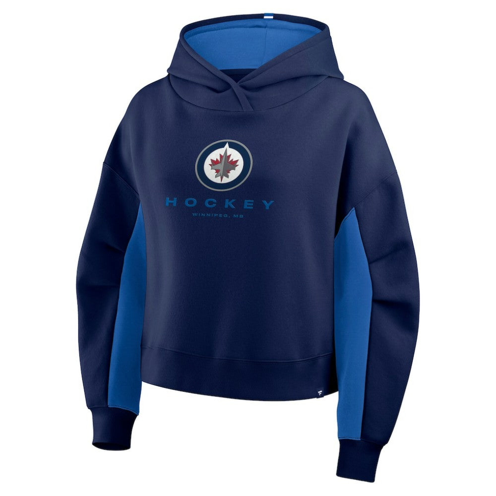 Winnipeg Jets Fanatics Women's Back Check Boxy Hoodie