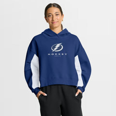 Tampa Bay Lightning Fanatics Women's Back Check Boxy Hoodie