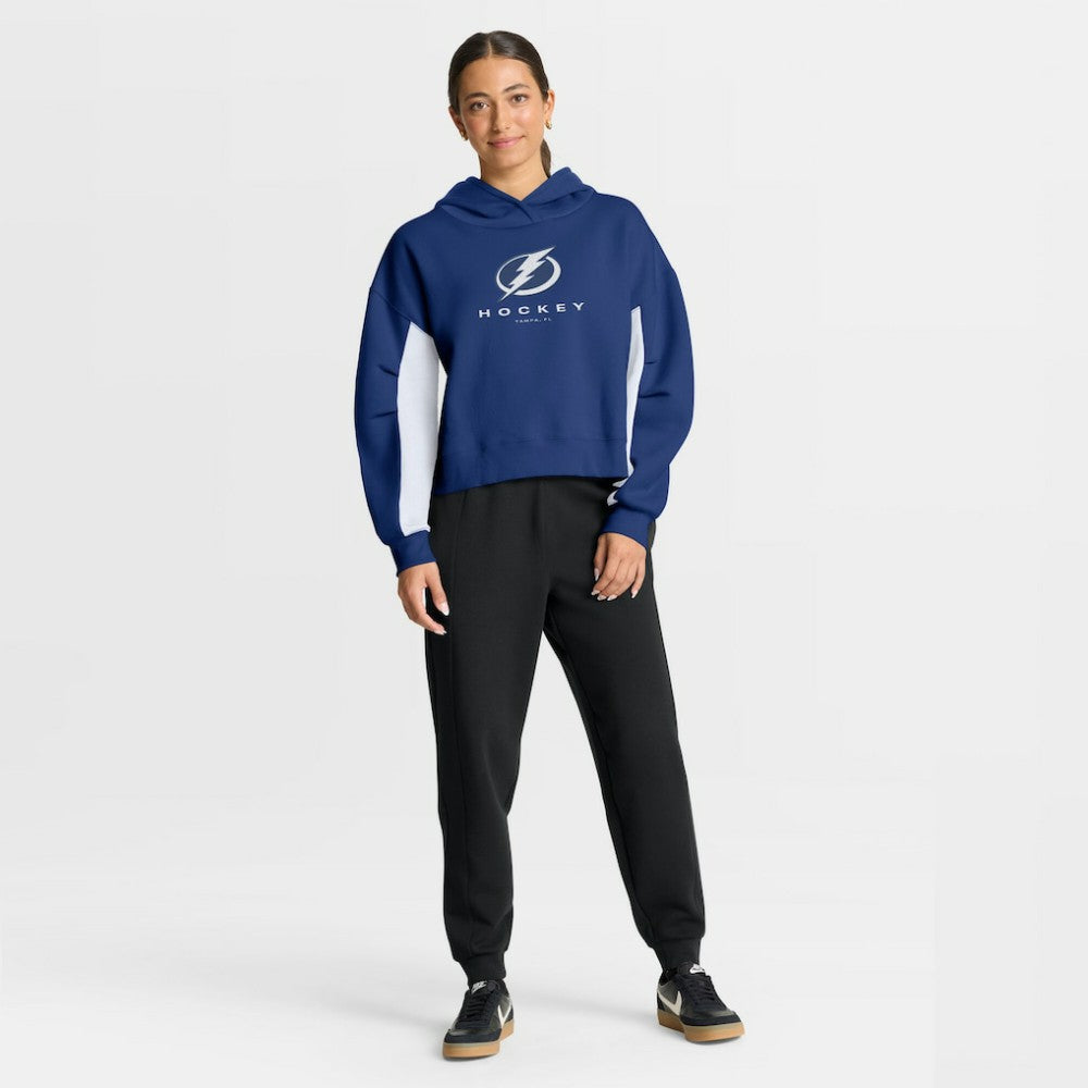 Tampa Bay Lightning Fanatics Women's Back Check Boxy Hoodie