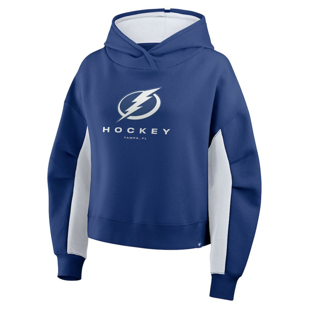 Tampa Bay Lightning Fanatics Women's Back Check Boxy Hoodie