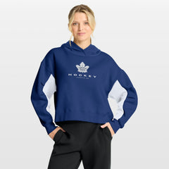 Toronto Maple Leafs Fanatics Women's Back Check Boxy Hoodie
