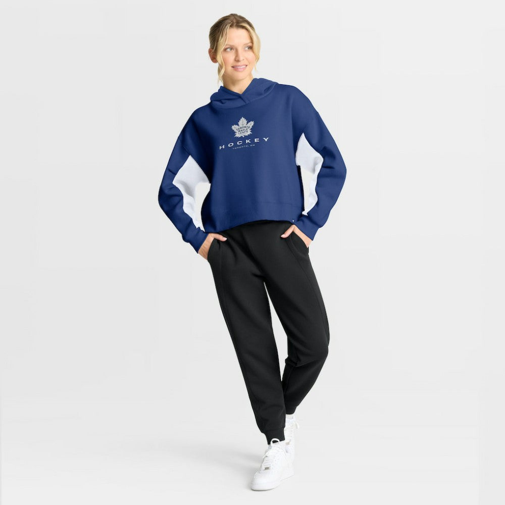 Toronto Maple Leafs Fanatics Women's Back Check Boxy Hoodie