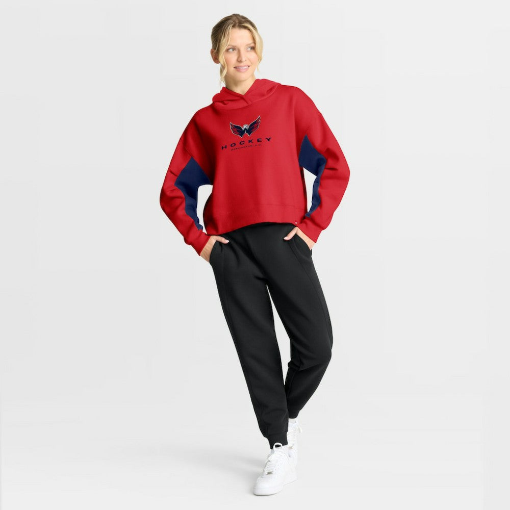 Washington Capitals Fanatics Women's Back Check Boxy Hoodie