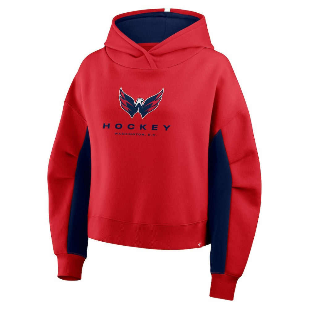 Washington Capitals Fanatics Women's Back Check Boxy Hoodie