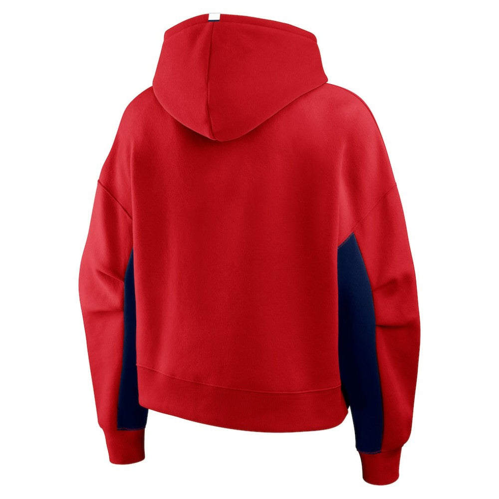 Washington Capitals Fanatics Women's Back Check Boxy Hoodie