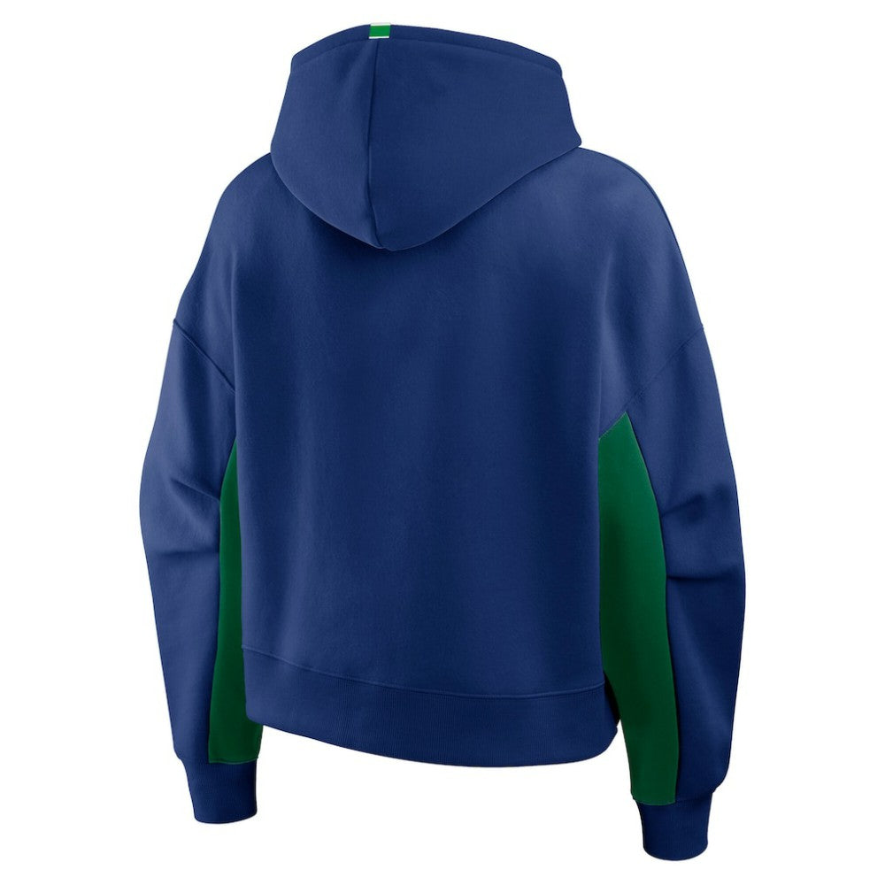 Vancouver Canucks Fanatics Women's Back Check Boxy Hoodie