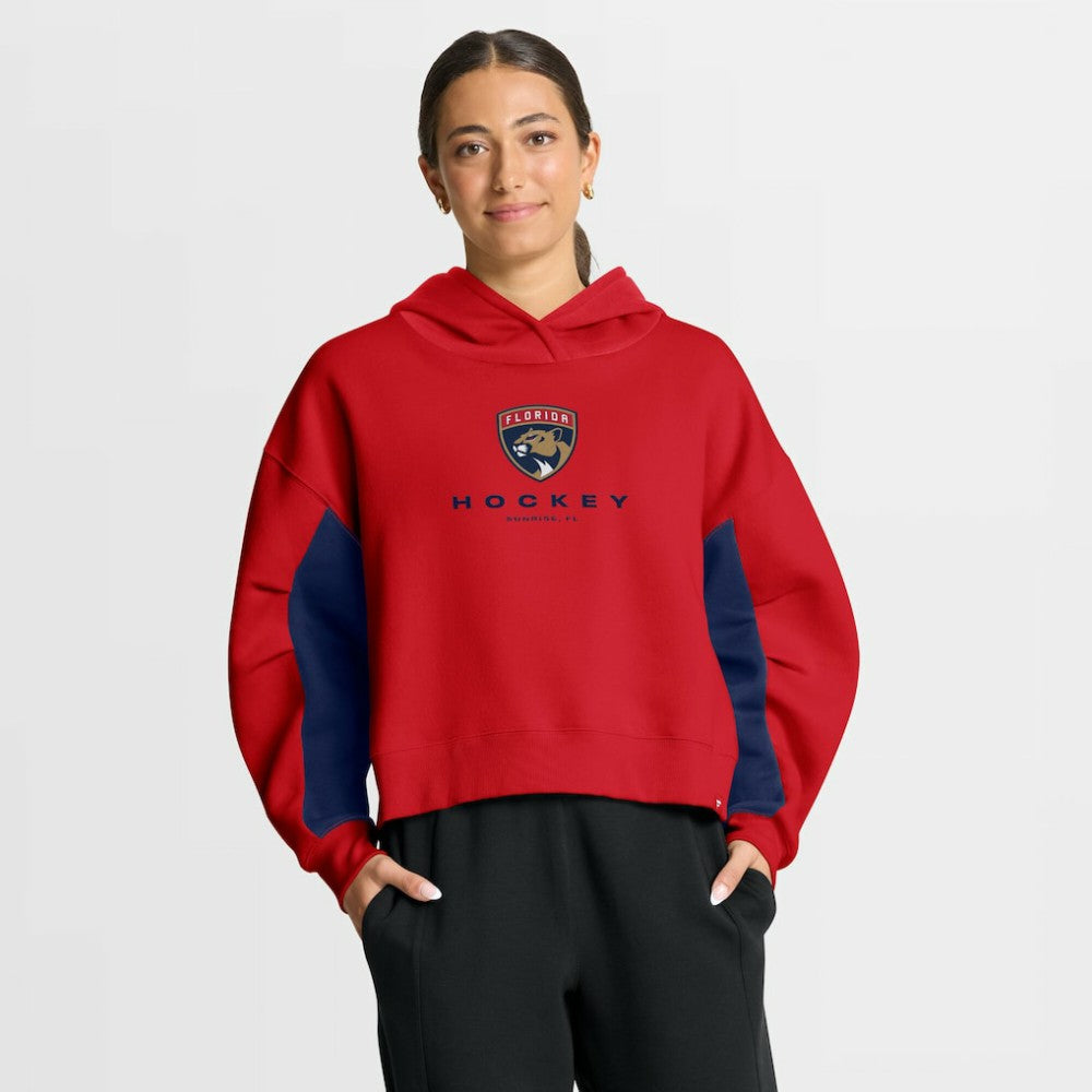 Florida Panthers Fanatics Women's Back Check Boxy Hoodie