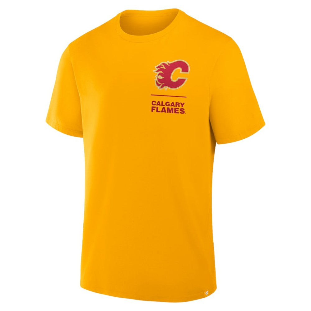 Calgary Flames Fanatics Crash The Net Legacy T-Shirt