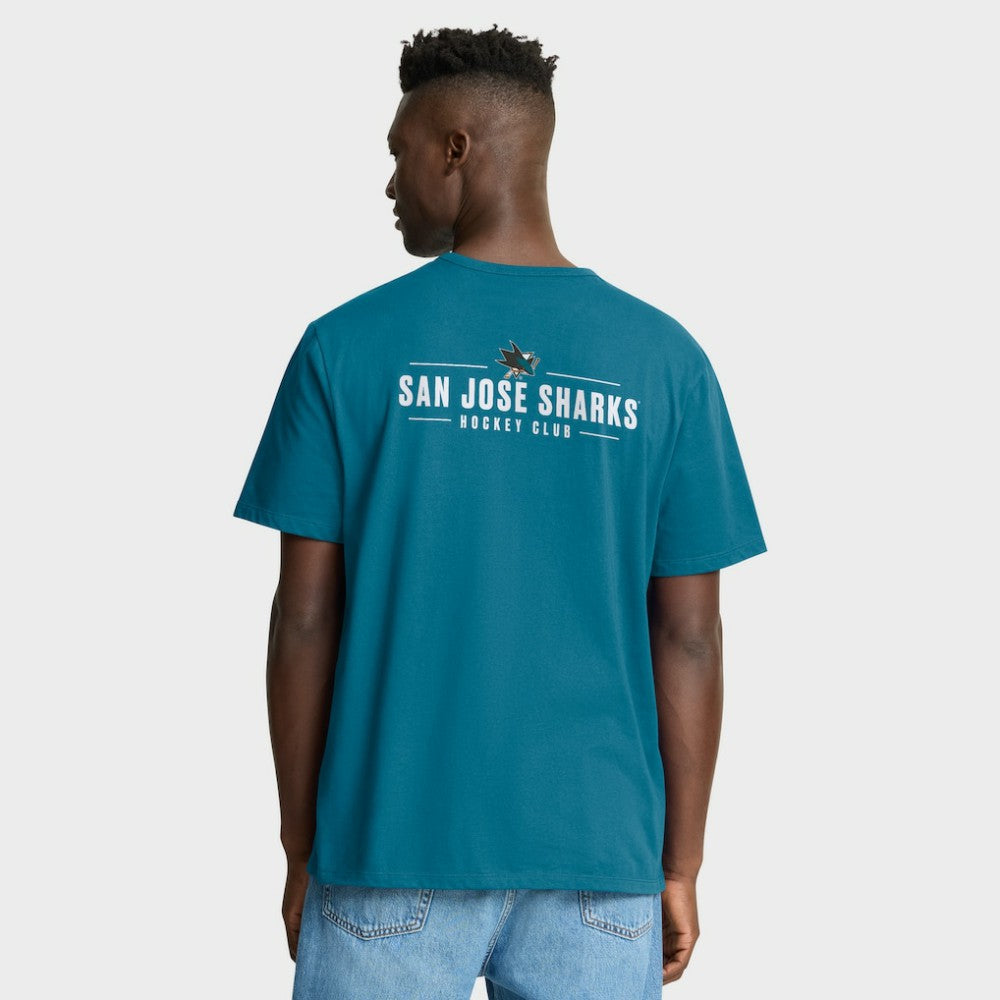 San Jose Sharks Fanatics Crash The Net Legacy T-Shirt