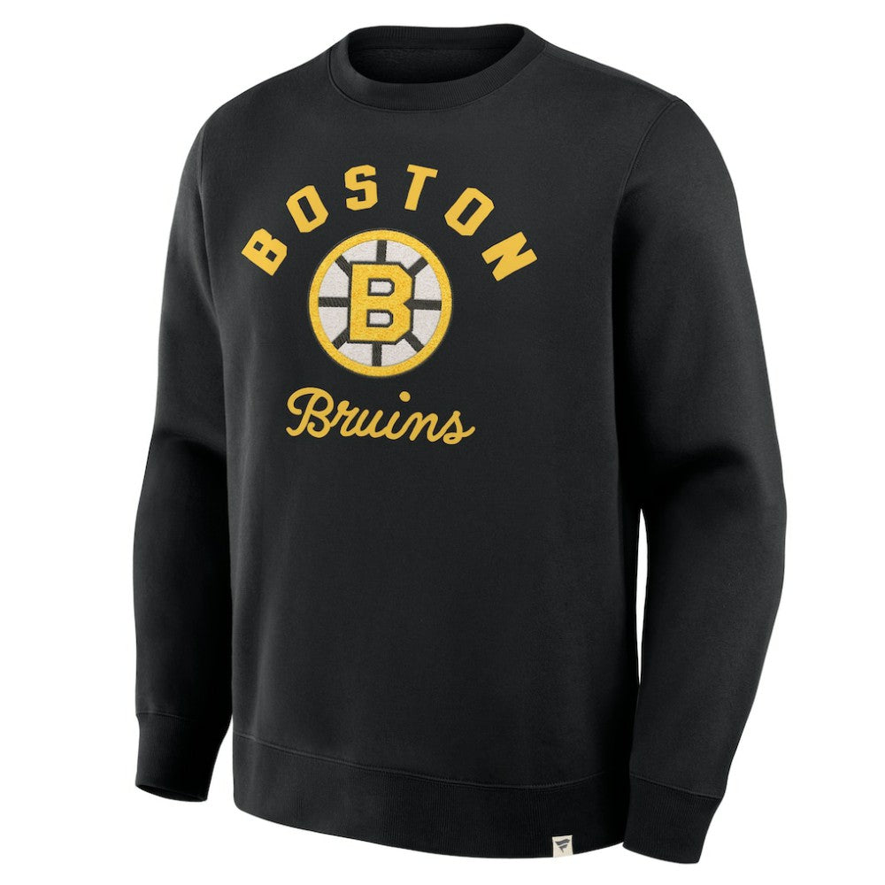 Boston Bruins Fanatics Vintage Stickler Sweatshirt