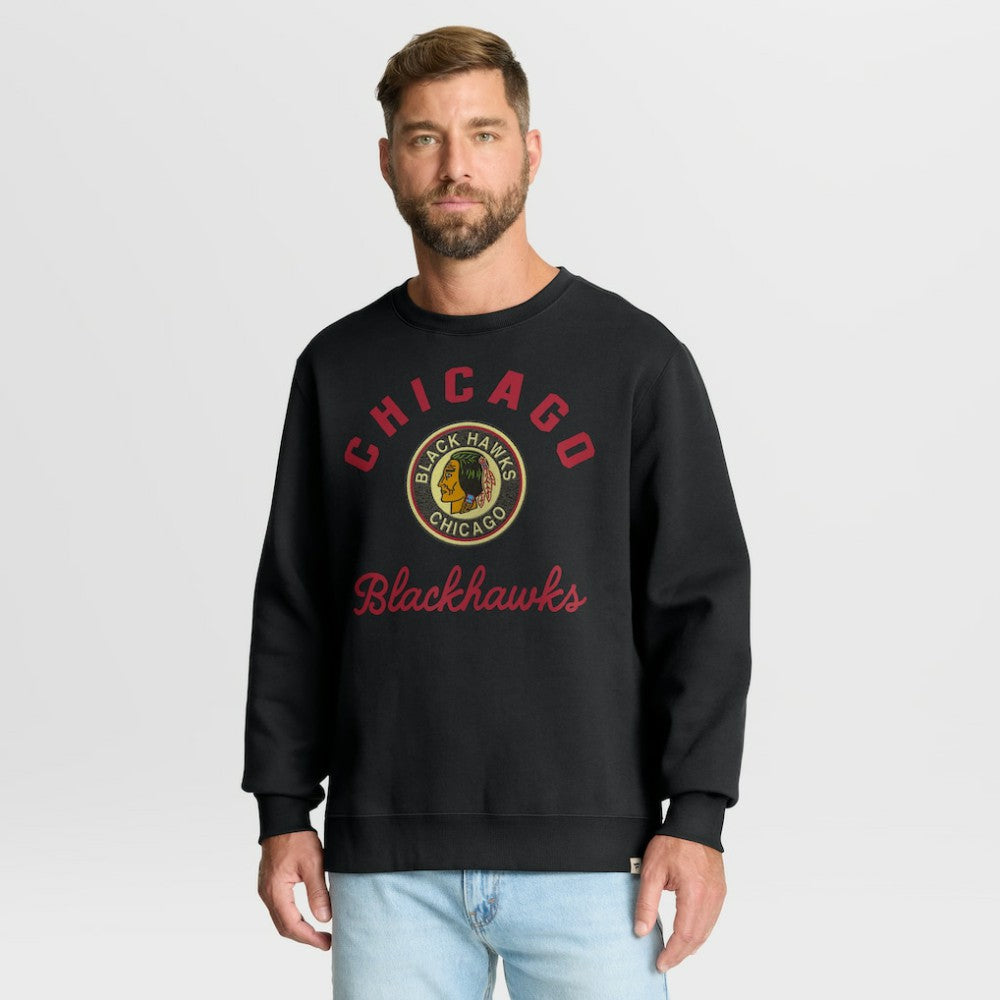 Chicago Blackhawks Fanatics Vintage Stickler Sweatshirt