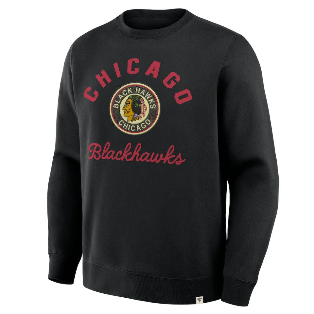 Chicago Blackhawks Fanatics Vintage Stickler Sweatshirt