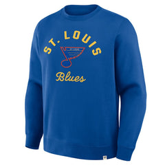 St. Louis Blues Fanatics Vintage Stickler Sweatshirt