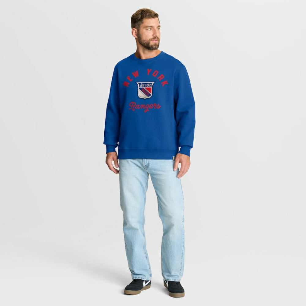 New York Rangers Fanatics Vintage Stickler Sweatshirt