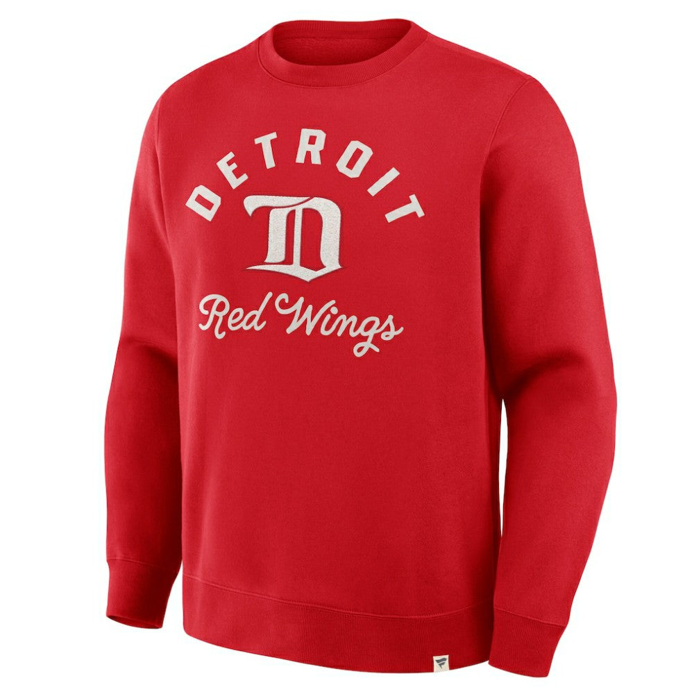Detroit Red Wings Fanatics Vintage Stickler Sweatshirt