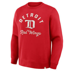 Detroit Red Wings Fanatics Vintage Stickler Sweatshirt