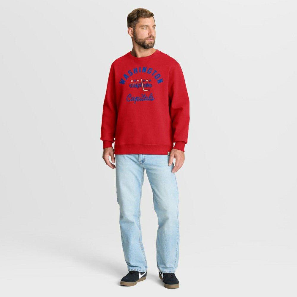 Washington Capitals Fanatics Vintage Stickler Sweatshirt