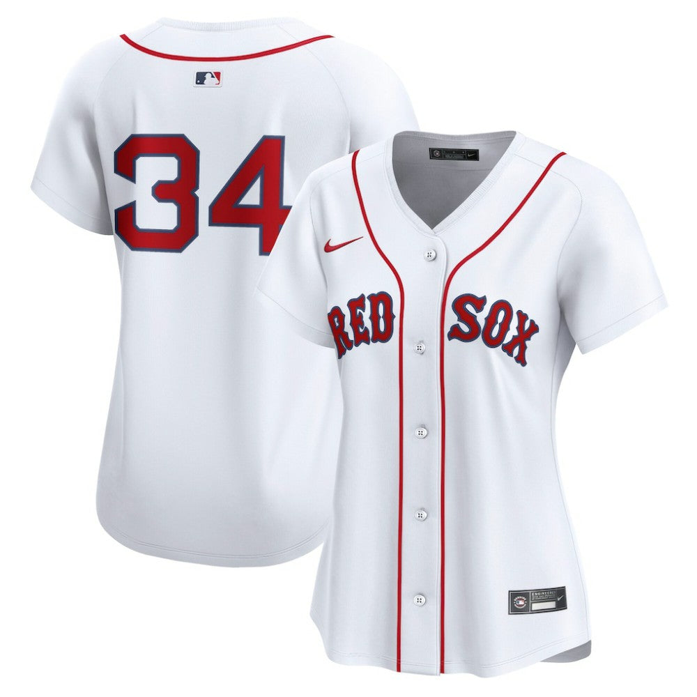 David Ortiz Boston Red Sox Women's Home Limited Player Jersey - White | Nike