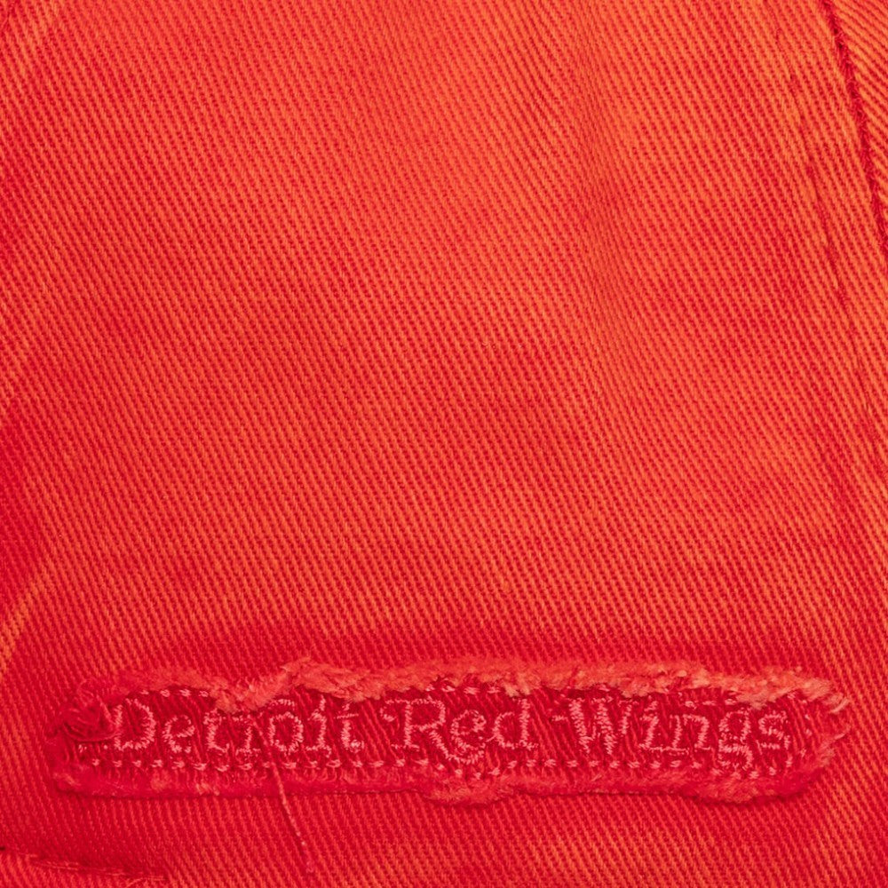 Detroit Red Wings Mitchell & Ness Downtown Snow Wash Pro-Crown Adjustable Hat
