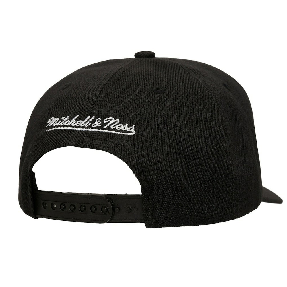 Golden State Warriors Tilted Pro Pinch Adjustable Hat sale - Black | Mitchell & Ness online