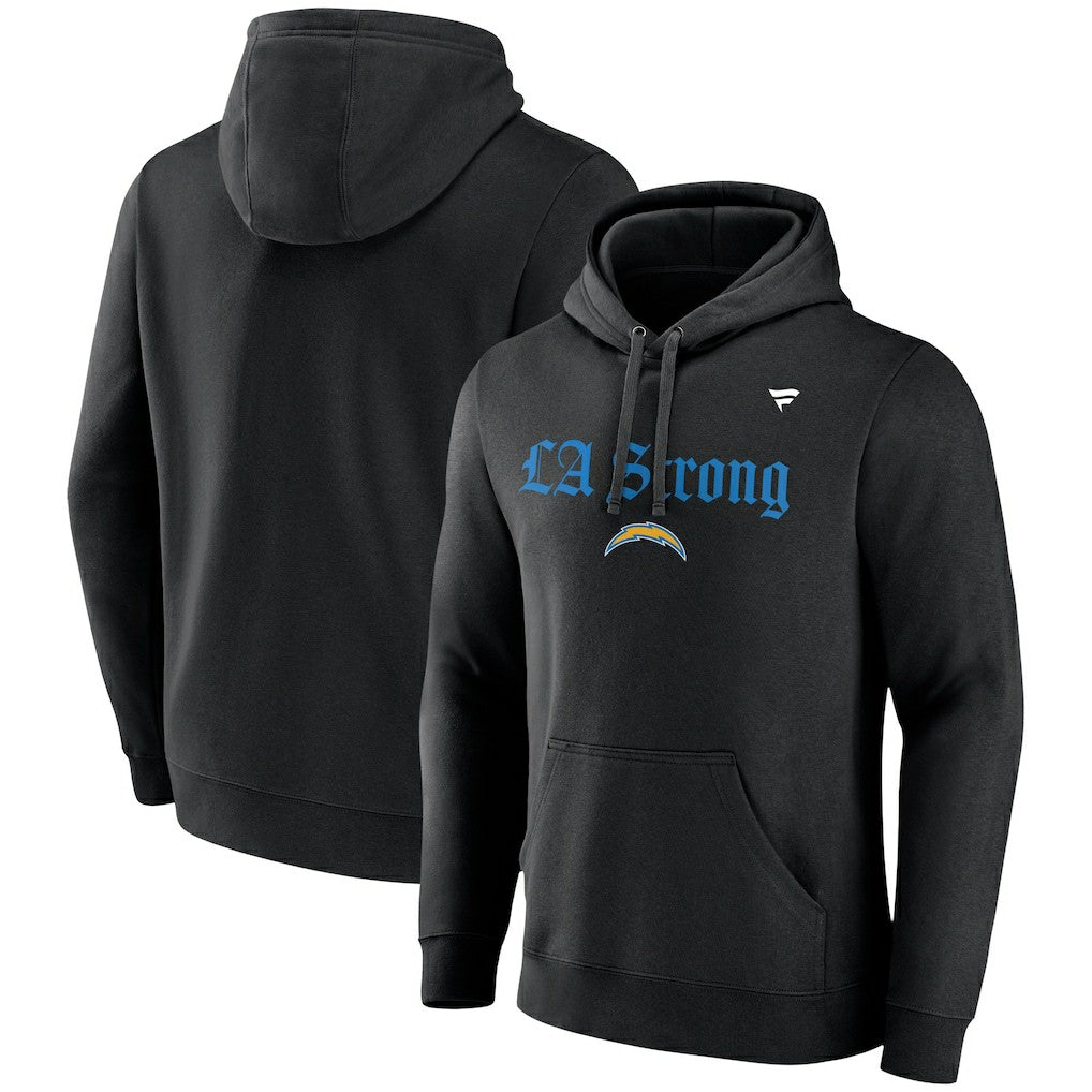 NFL Los Angeles Chargers Unisex LA Strong Fleece Pullover Hoodie