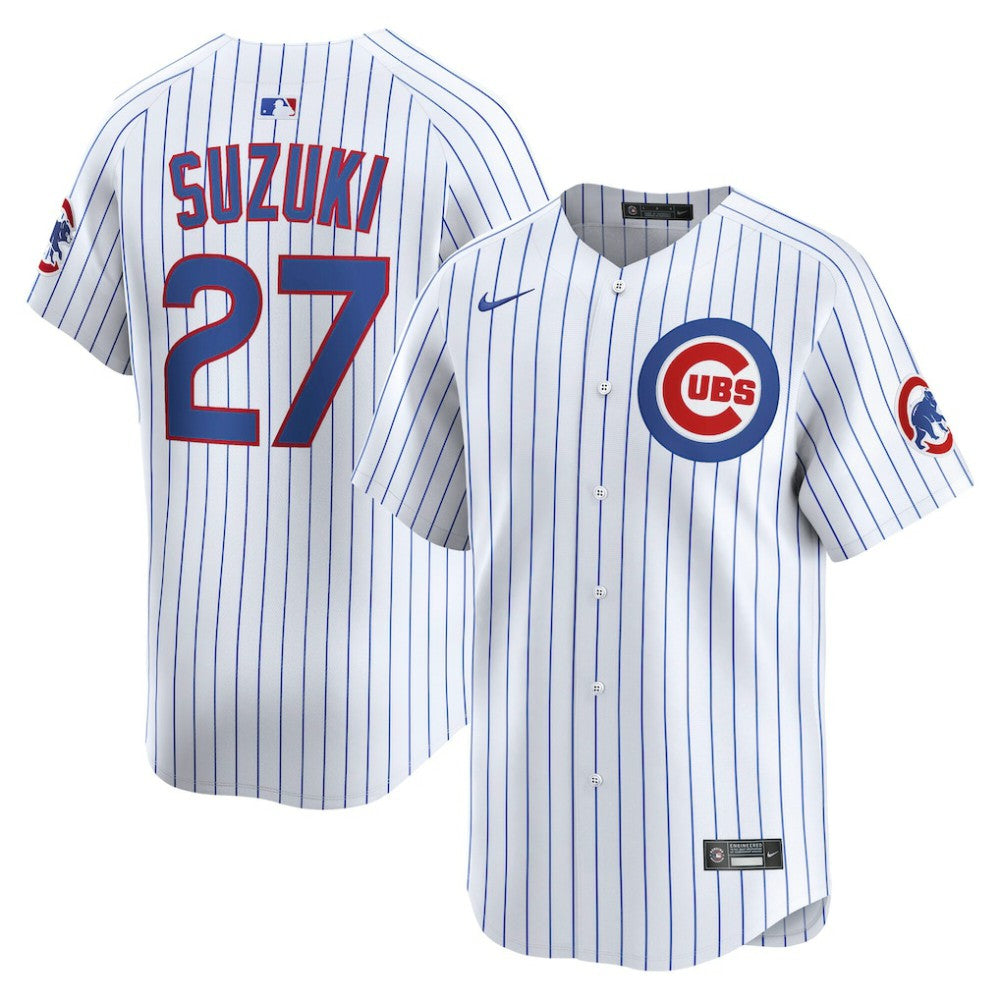 Seiya Suzuki Chicago Cubs Home Limited Player Jersey - White | Nike