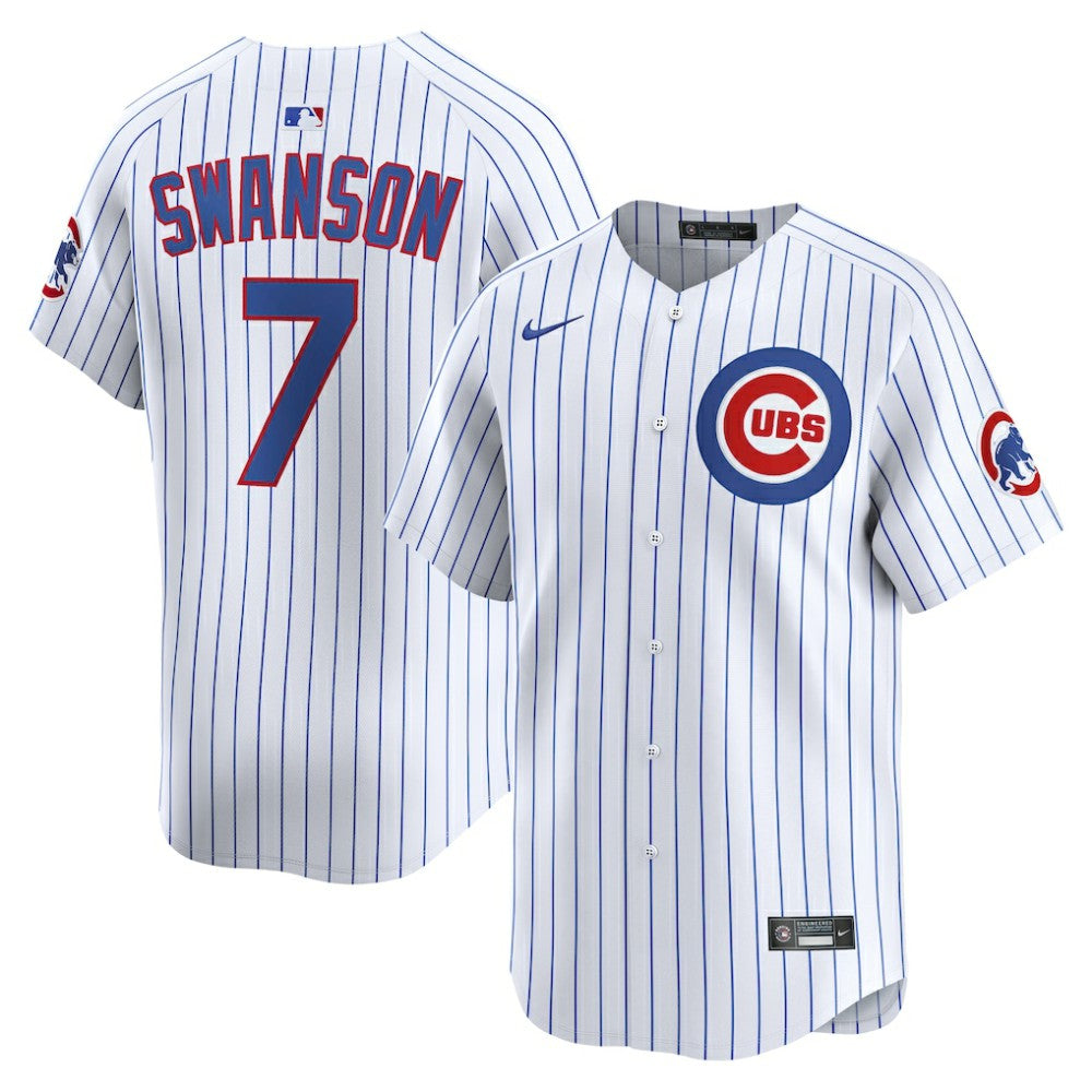 Dansby Swanson Chicago Cubs Home Limited Player Jersey - White | Nike