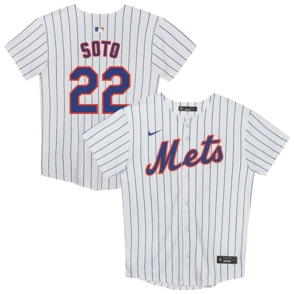 Juan Soto New York Mets Preschool Home Game Jersey - White | Nike