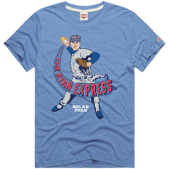 Nolan Ryan Texas Rangers Homage Graphic Player T-Shirt - Light Blue