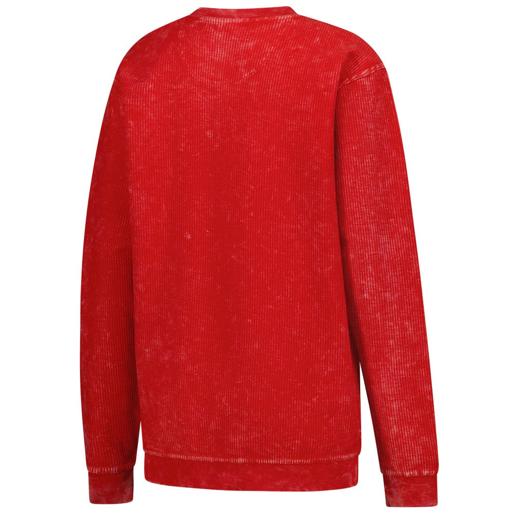 Cincinnati Reds G-III 4Her by Carl Banks Women's Comfy Cord Pullover Sweatshirt - Red