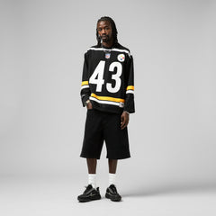NFL Pittsburgh Steelers Troy Polamalu  Maxxed Out Fashion Hockey Jersey