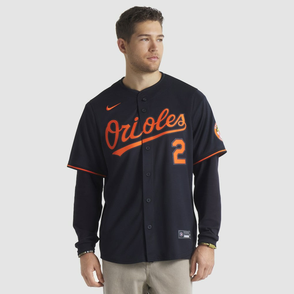 Gunnar Henderson Baltimore Orioles Alternate Limited Player Jersey - Black | Nike