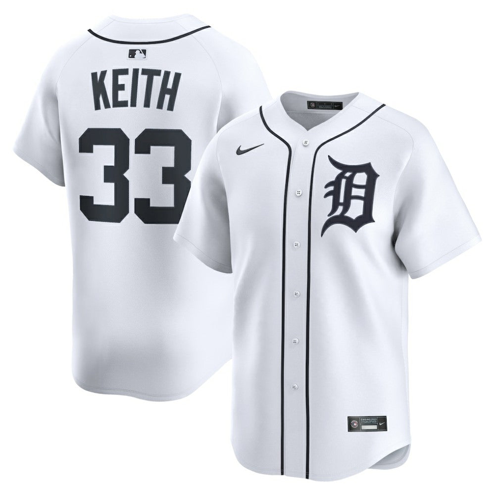 Colt Keith Detroit Tigers Home Limited Player Jersey - White | Nike