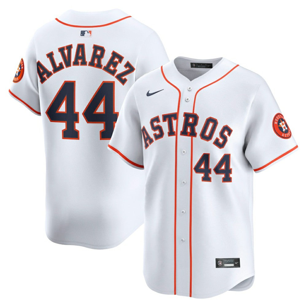 Yordan Alvarez Houston Astros Home Limited Player Jersey - White | Nike