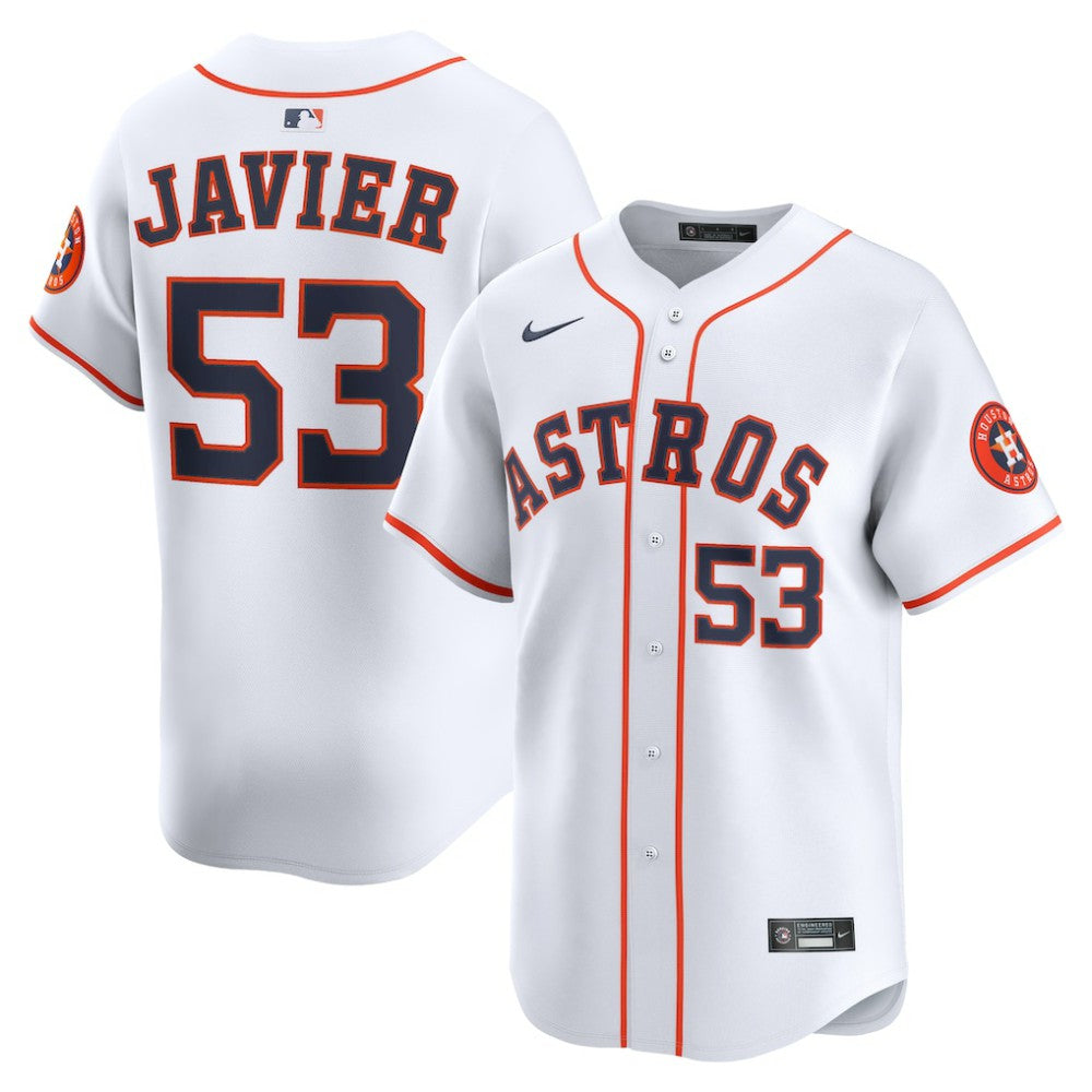 Cristian Javier Houston Astros Home Limited Player Jersey - White | Nike