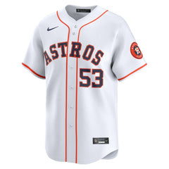 Cristian Javier Houston Astros Home Limited Player Jersey - White | Nike