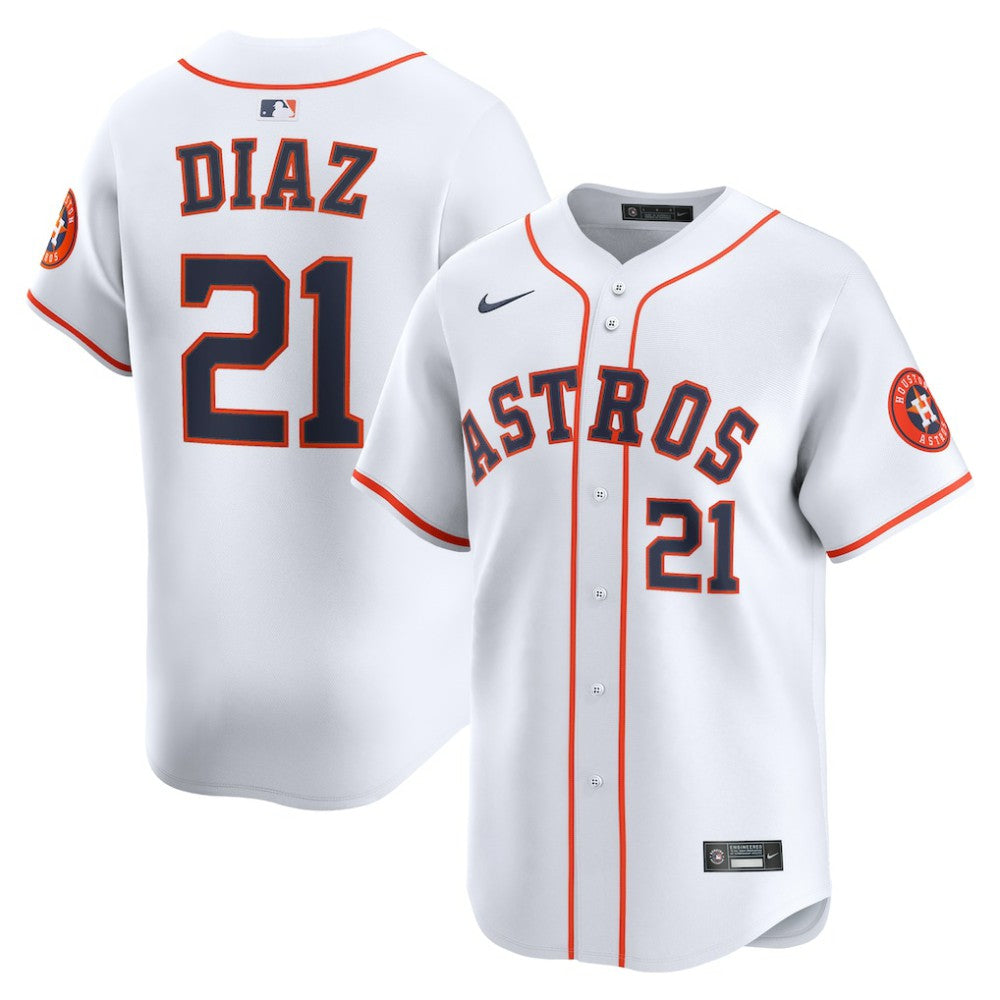 Yainer Diaz Houston Astros Home Limited Player Jersey - White | Nike